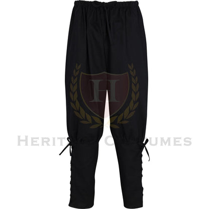 Men’s Viking Pants – Medieval Renaissance Landsknecht Trousers for LARP, Cosplay & Reenactments