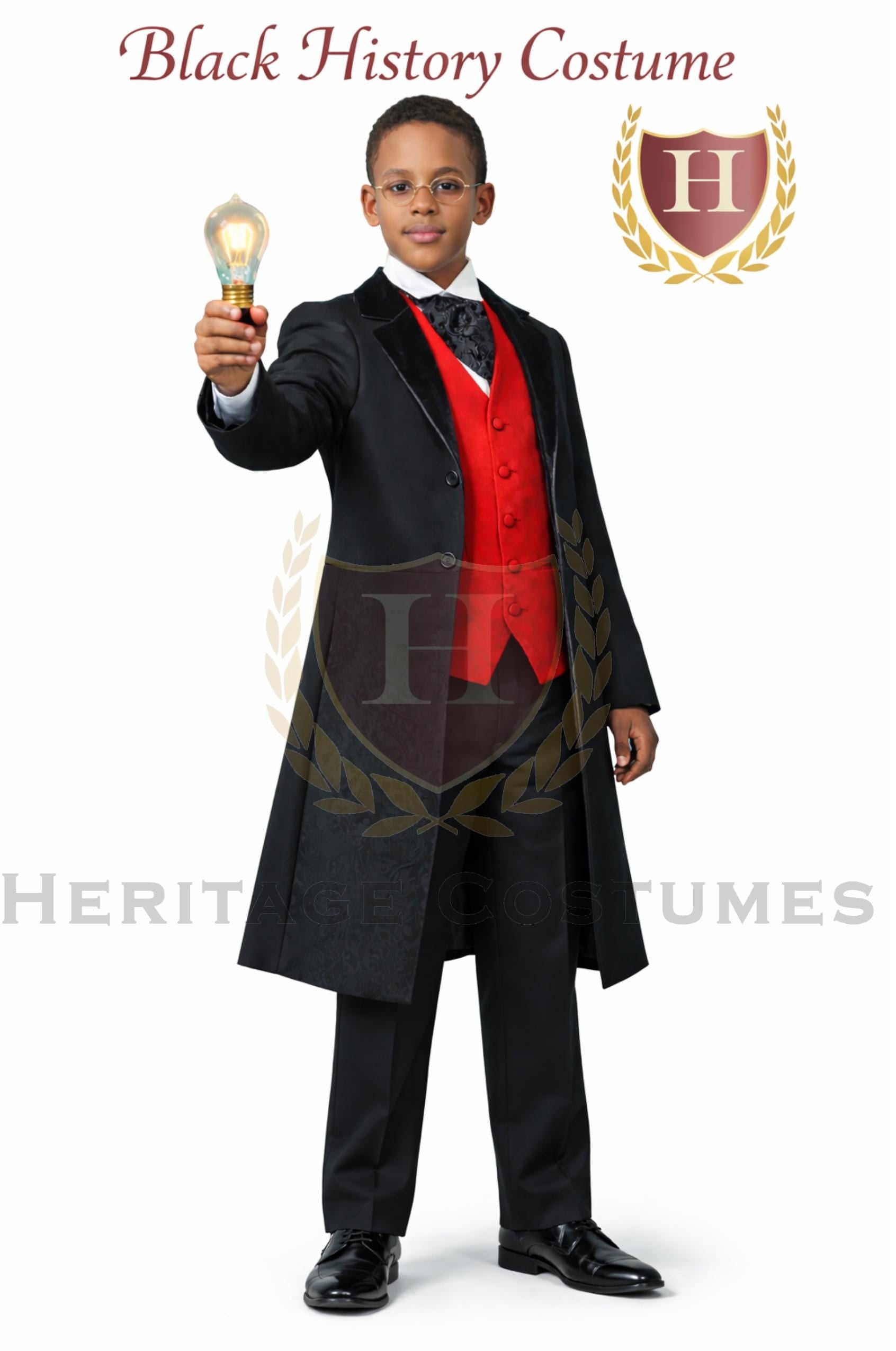 Lewis Howard Latimer Inventor Costume – Black History Educational Outfit