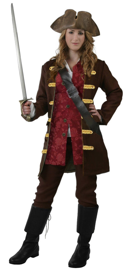 Adult Women's Anne Bonny Pirate Costume