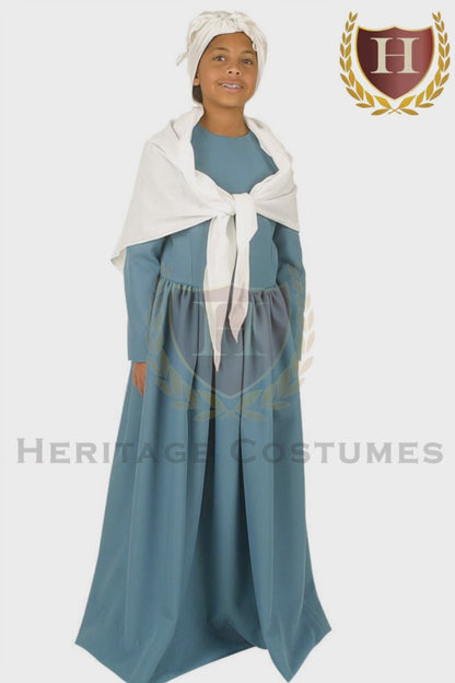 Sojourner Truth Girls Costume – Black History Month & Women’s History Outfit