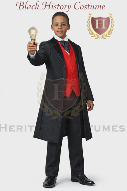 Lewis Howard Latimer Inventor Costume – Black History Educational Outfit