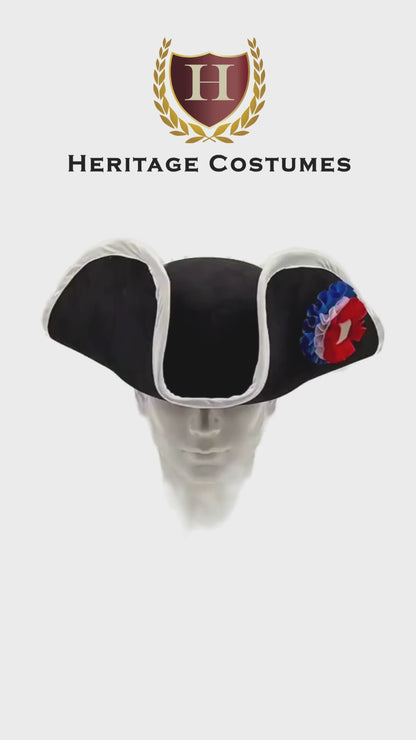 The Minuteman’s Tricorne Hat, Cocked Colonial Hat
