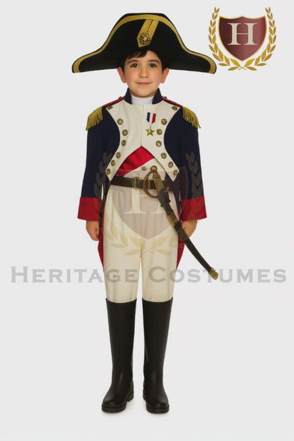 Kids' Napoleon Bonaparte Historical Costume