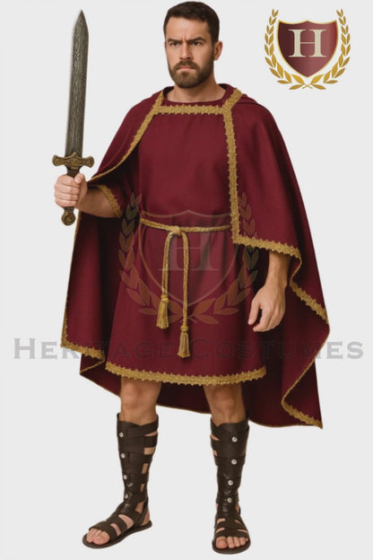 Legionary Commander Tunic Set, Roman Commander Costume