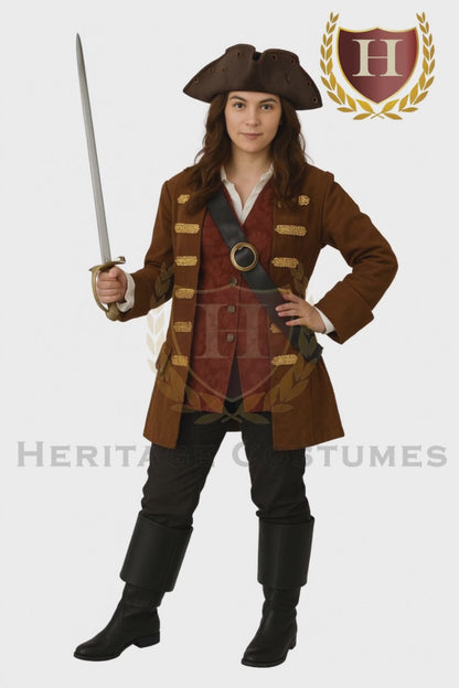 Adult Women's Anne Bonny Pirate Costume
