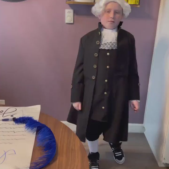 John Hancock Children's Colonial Costume,Founding Fathers Costume