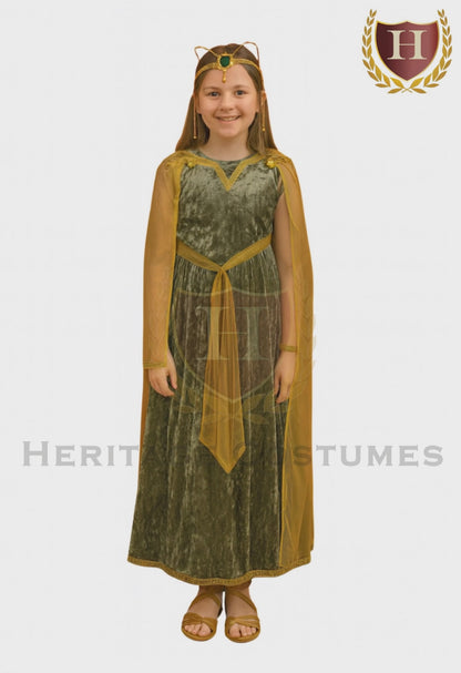 Demeter Children's Goddess of Harvest Costume
