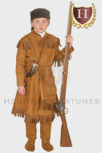 Children's William Clark Explorer Costume, Frontier Costume, Lewis & Clark Expedition