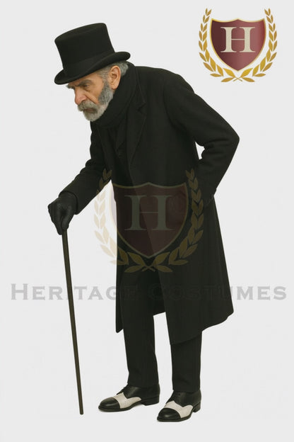 Adult Ebenezer Scrooge Costume – Victorian Christmas Carol Outfit