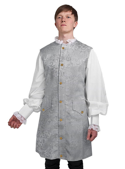 Colonial Children's Long Vested Brocade Waistcoat