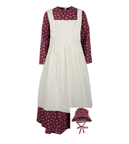 American Frontier, Pioneer Girl, Civil War Quality Children's Dress
