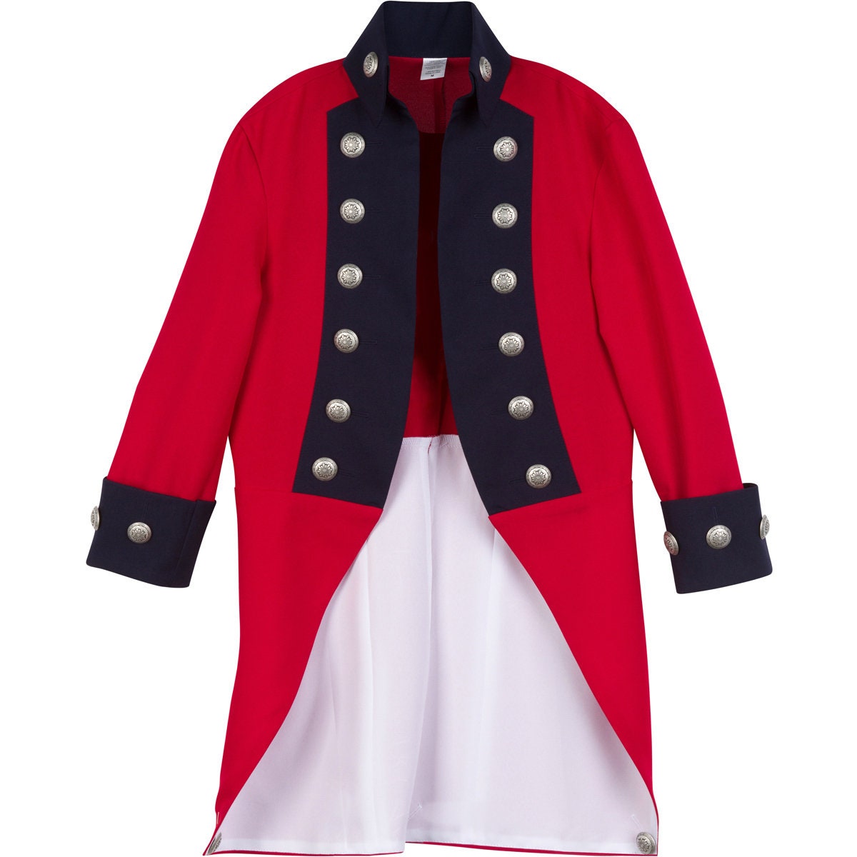 Deluxe Children's American Revolutionary War British Red Coat Officer's Jacket