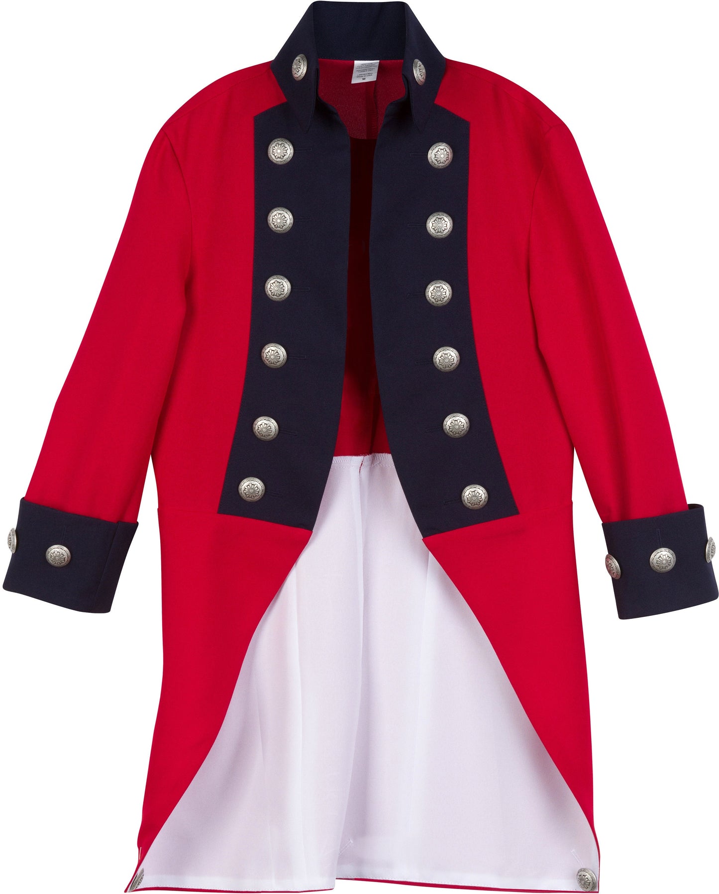 Deluxe Children's British Red Coat Revolutionary War Uniform