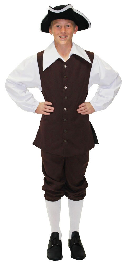 Children's Colonial Townsman Costume – Heritagecostumes