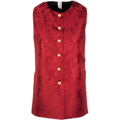 Woman's Brocade Colonial Waistcoat, Pirate Vest