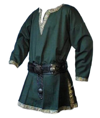 Medieval Celtic Viking Tunic Full Sleeves Renaissance Shirt SCA Larp