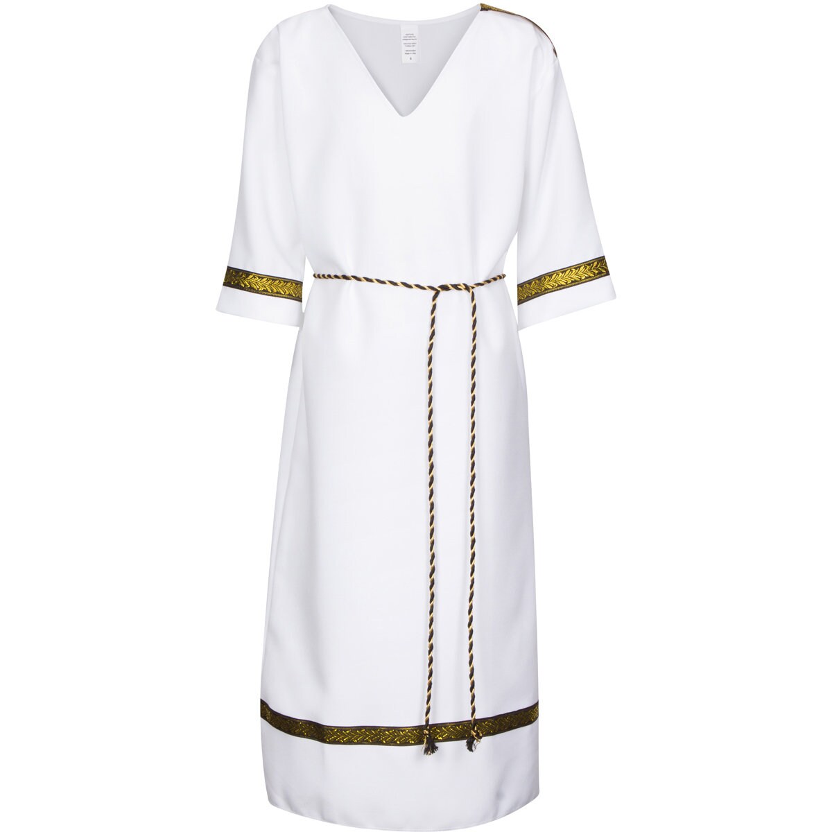 julius caesar dress Children's Julius Caesar Costume, Roman Senator Costume, Roman Toga Costume Ivory/Burgundy / XL
