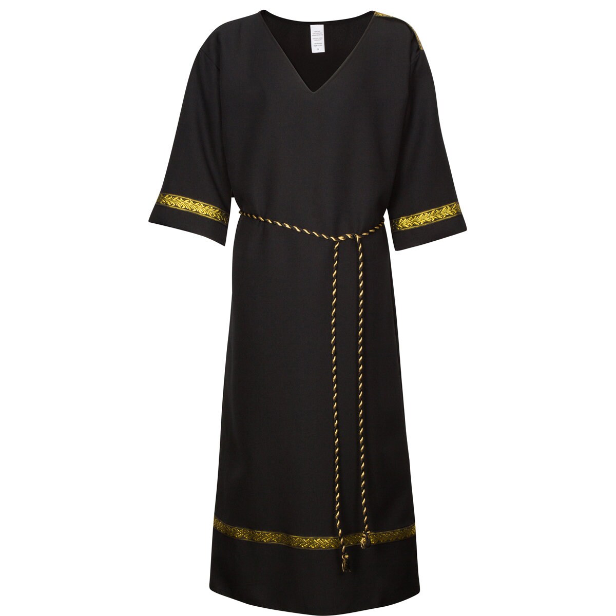 Caesar Black Toga Childrens Roman Costume Caesar Black Toga Childrens Roman Costume