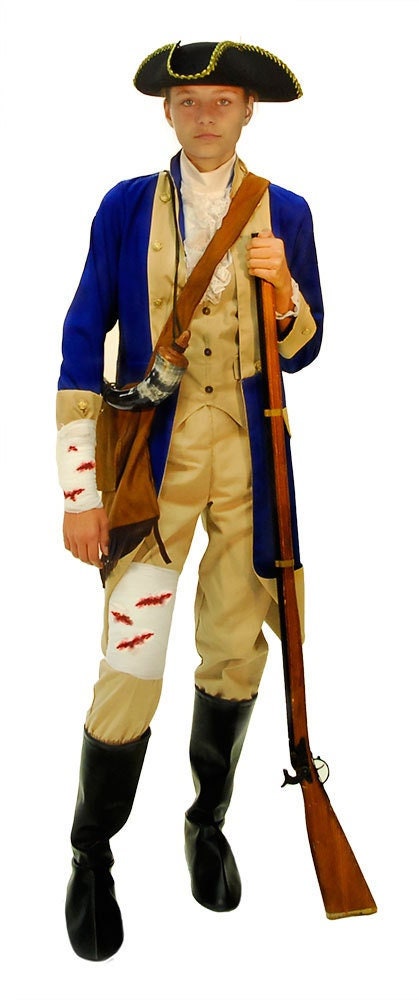 Deborah Sampson Colonial Girls' Revolutionary War Uniform Costume