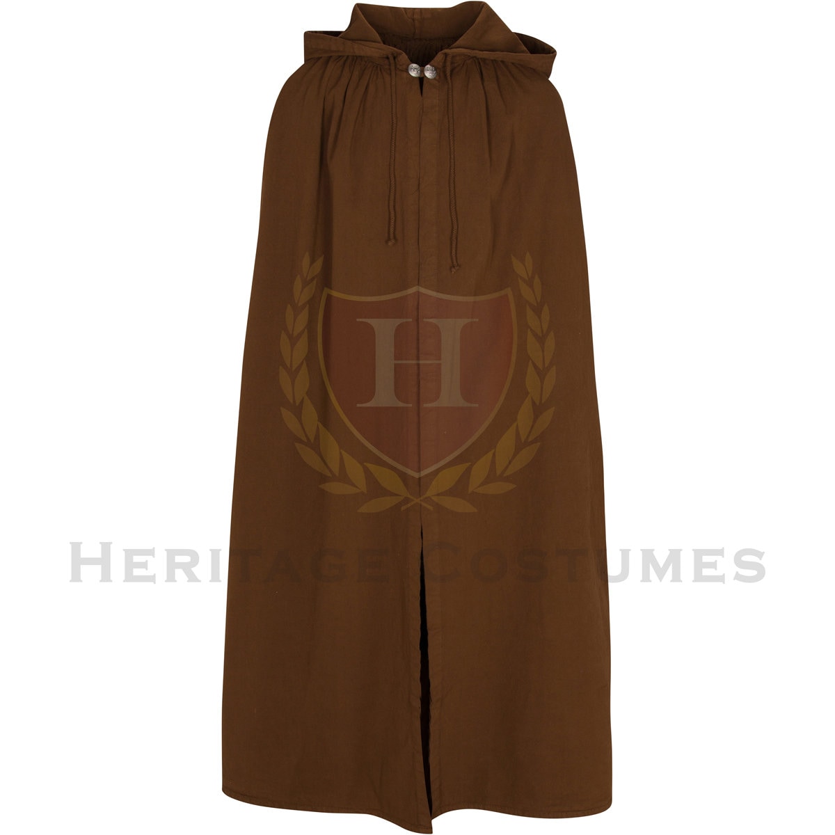 Renaissance Hooded Cloak with Clasp