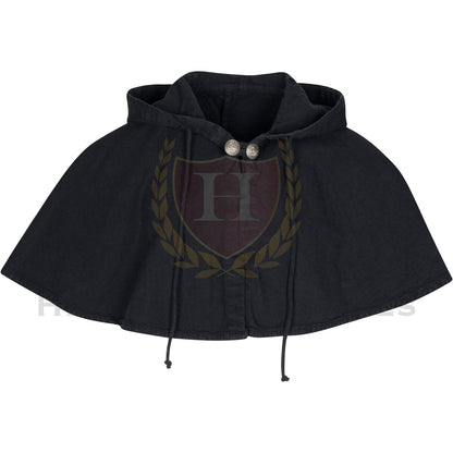 Medieval Hooded Cowl with Clasp