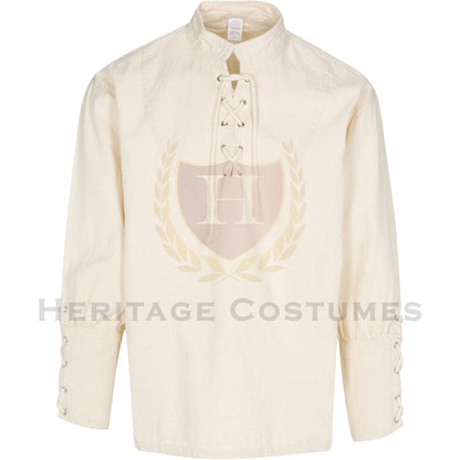 Medieval Lace-up Pirate Shirt