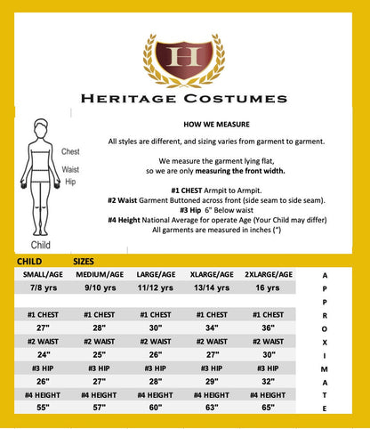 Girls Harriet Tubman Costume - Black History Figures of America - 19th Century & American Civil War Clothing for Children