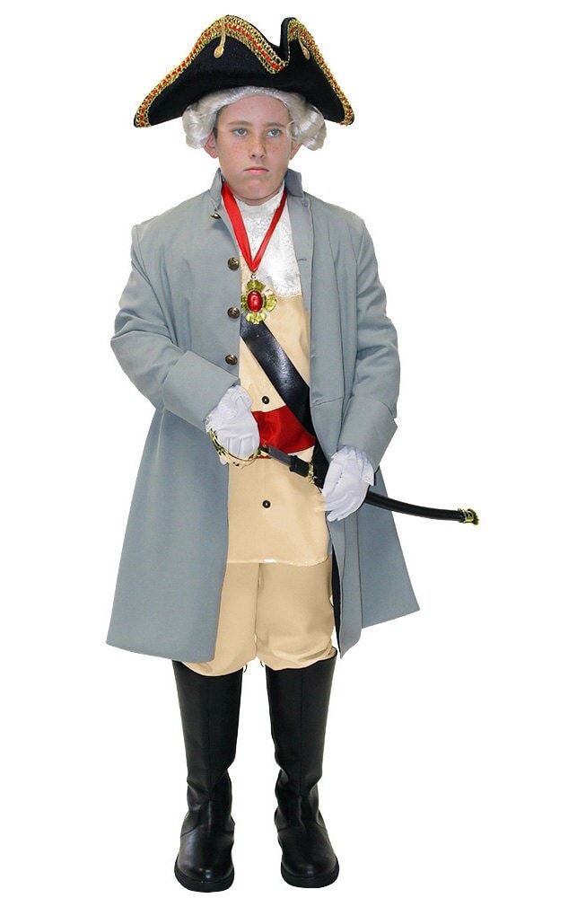 Baron Von Steuben Children's Colonial Costume, American Revolution, Founding Fathers