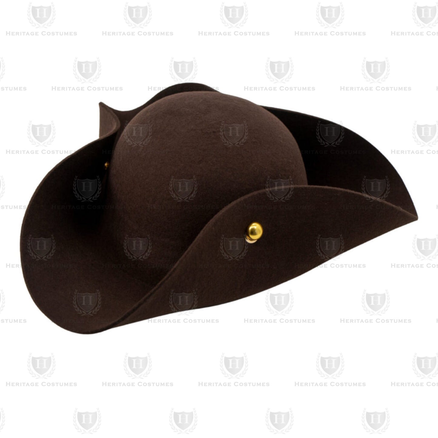 Colonial Wool Tricorn Hat