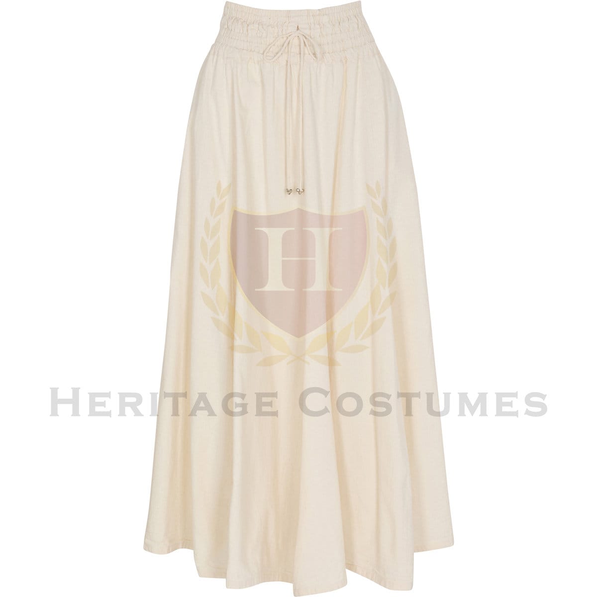 Medieval Renaissance Skirt With Adjustable Waist, Pirate Skirt