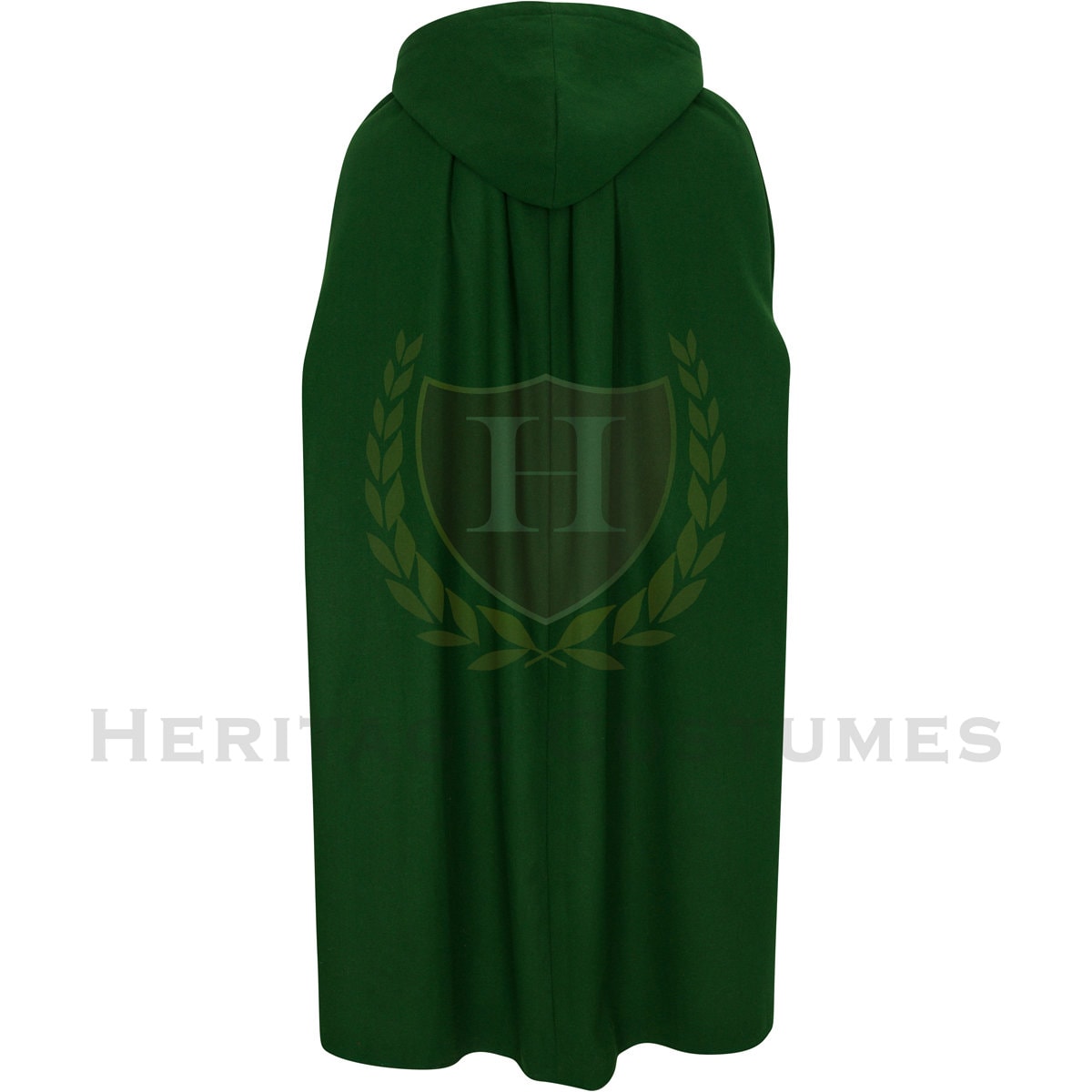 Hooded Medieval Travelers Cloak
