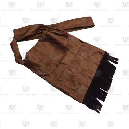 Mountain Man Possibles Bag - Frontier and Pioneer Costume Accessory - American Old West