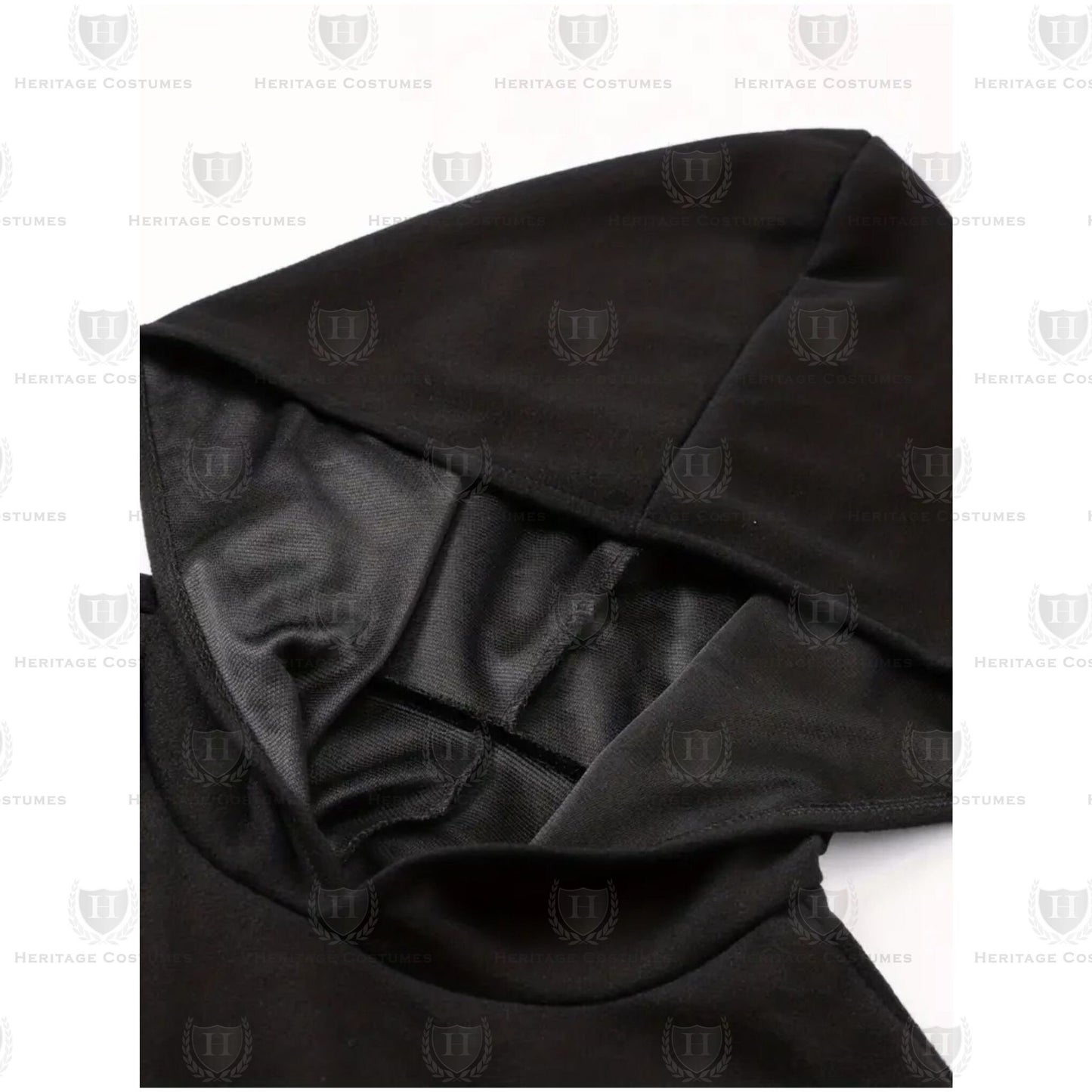 Hooded Medieval Cloak, Renaissance SCA LARP Cloak, Wizard Robe