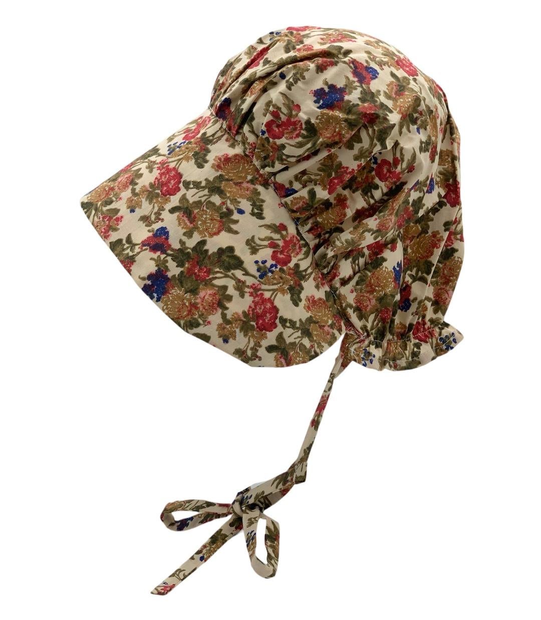Old West Pioneer Bonnet, Prairie Girl Sun Hat