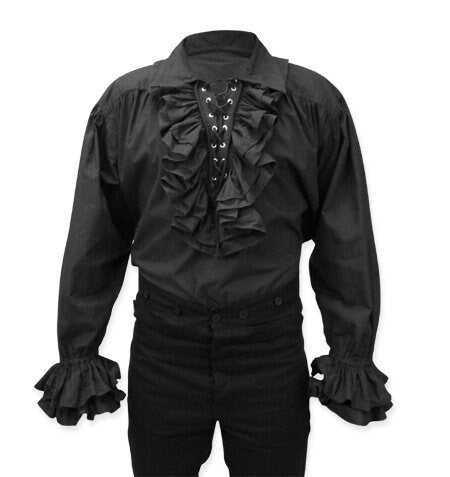 pirate ruffle blouse