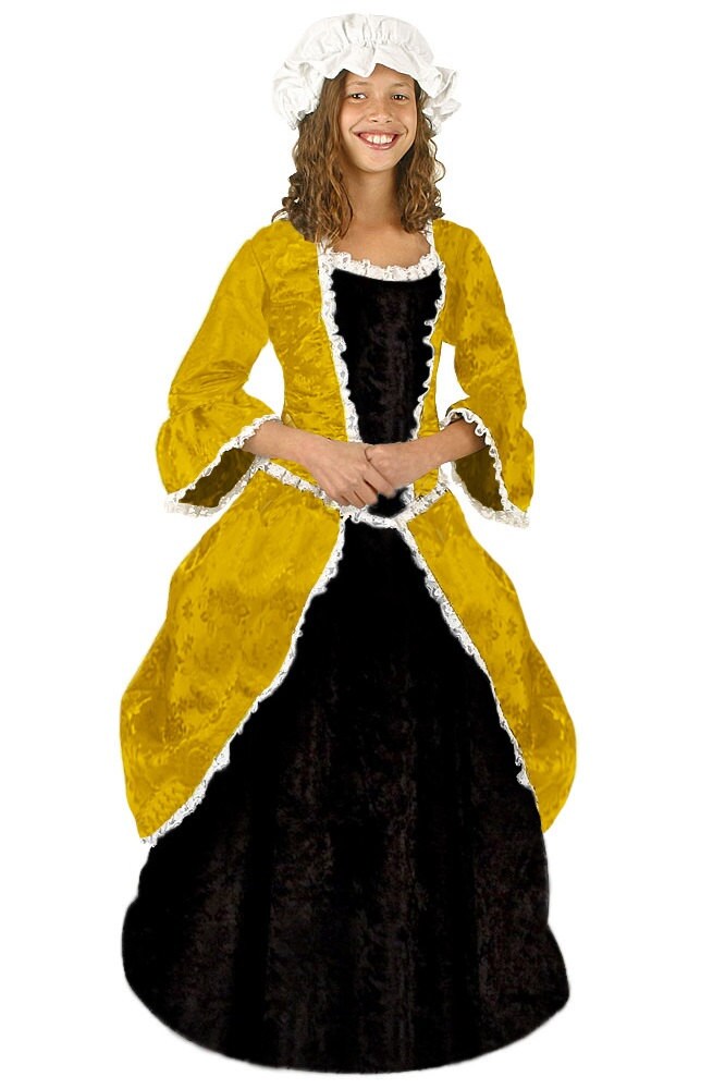 Children's Dolly Madison Colonial Costume – Heritagecostumes